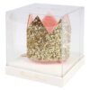 Hair Clip Mini Gold Glitter Crown - Imagen 2