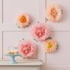 Flores de papel decorativas - Imagen 2