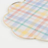 Spring Plaid Dinner Plates - Imagen 2